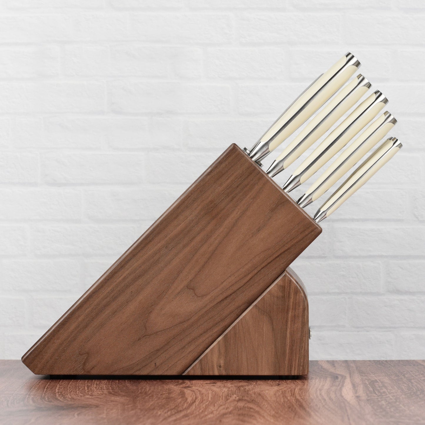 Wusthof Classic Ikon Creme 10 Piece Walnut Knife Block Set