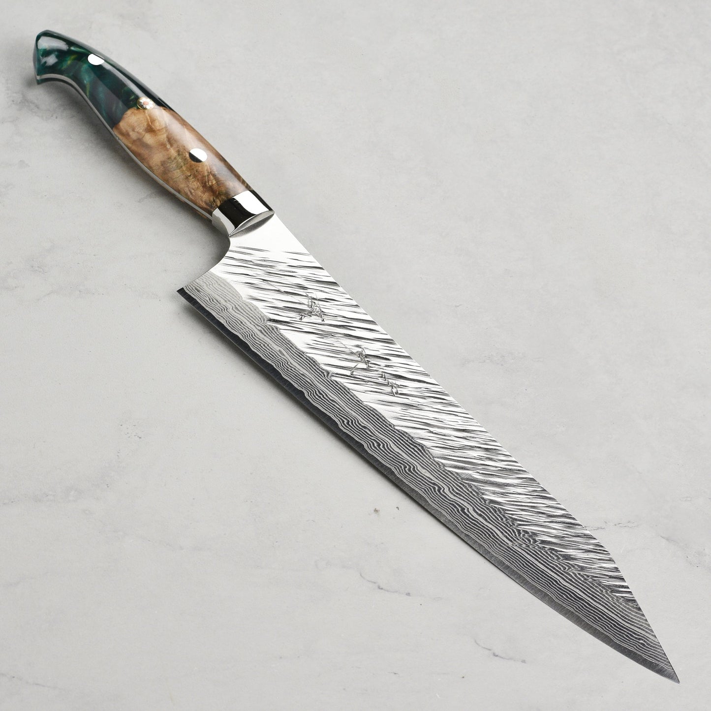 Kurosaki Fujin Forged SG2 Damascus 9.4" Gyuto with Saya