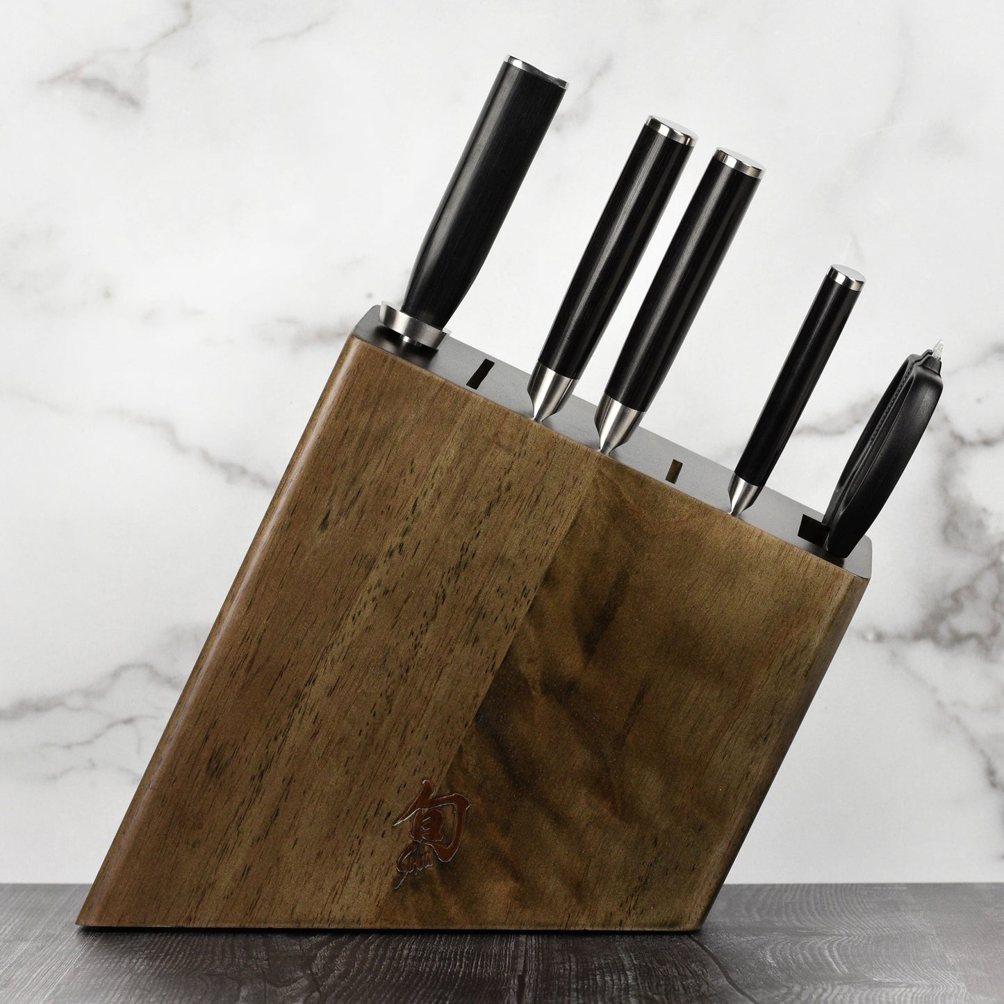 Shun Classic 6 Piece Slim Knife Block Set