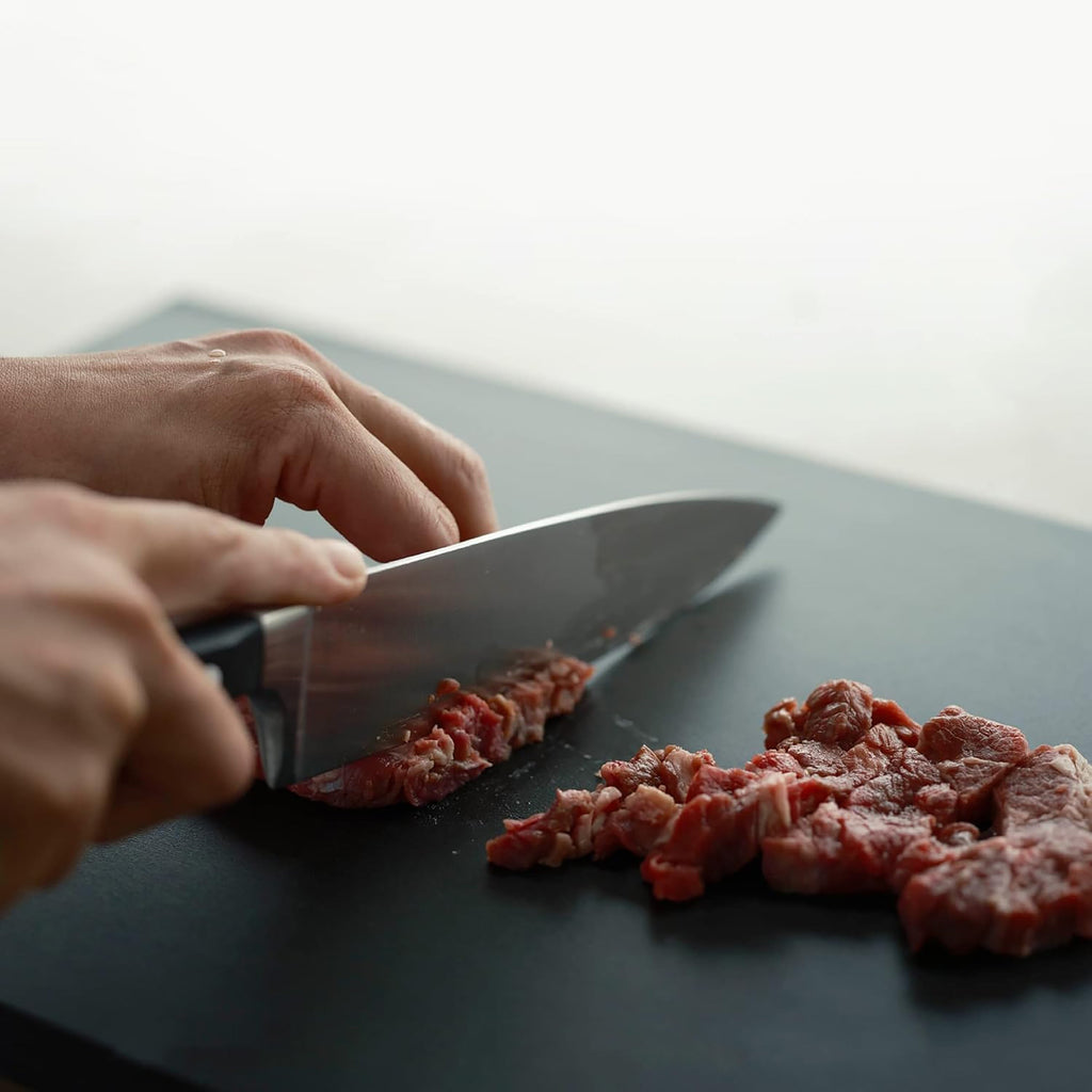 Asahi Black Professional Rubber Cutting Board, 23.6 x 11.8" (20mm)