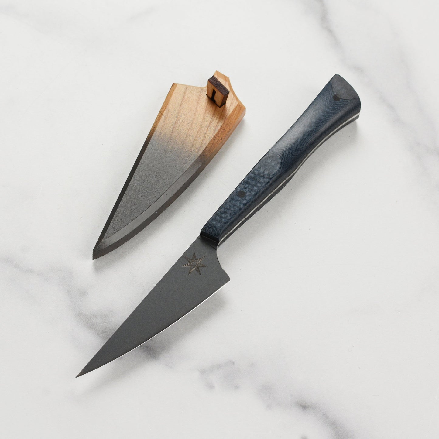 Town Cutler eXo Blue Saya for 3" Paring Knife