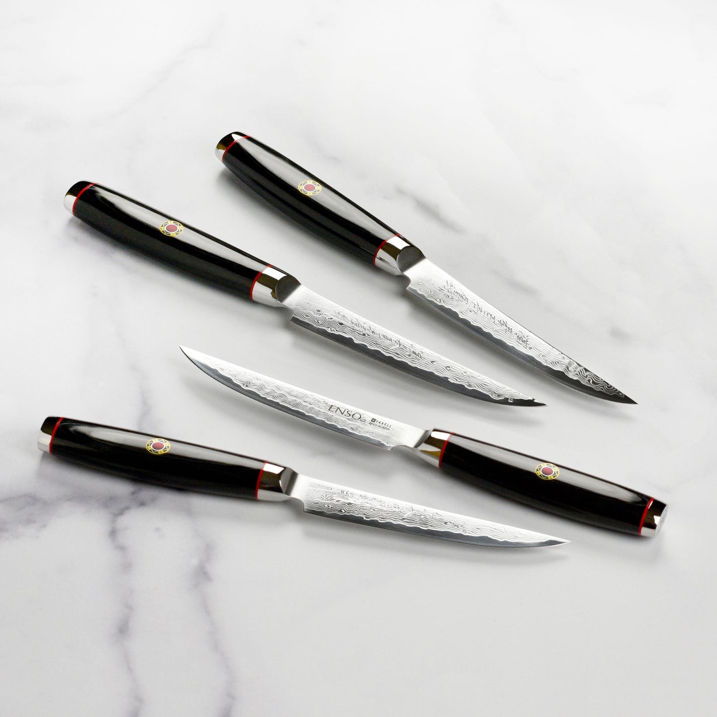 Enso SG2 4 Piece Steak Knife Set with Case