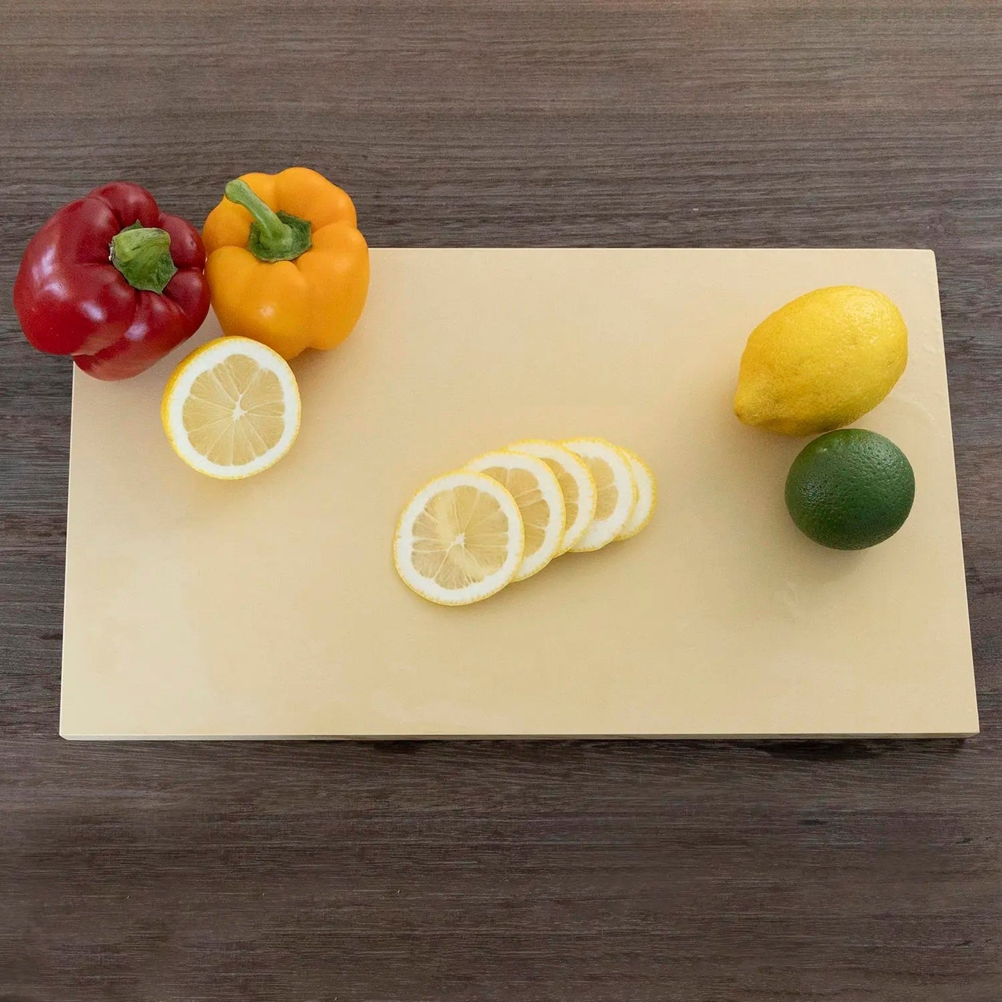 Asahi Cookin' Cut Antibacterial Rubber Cutting Board, 15.7 x 9"