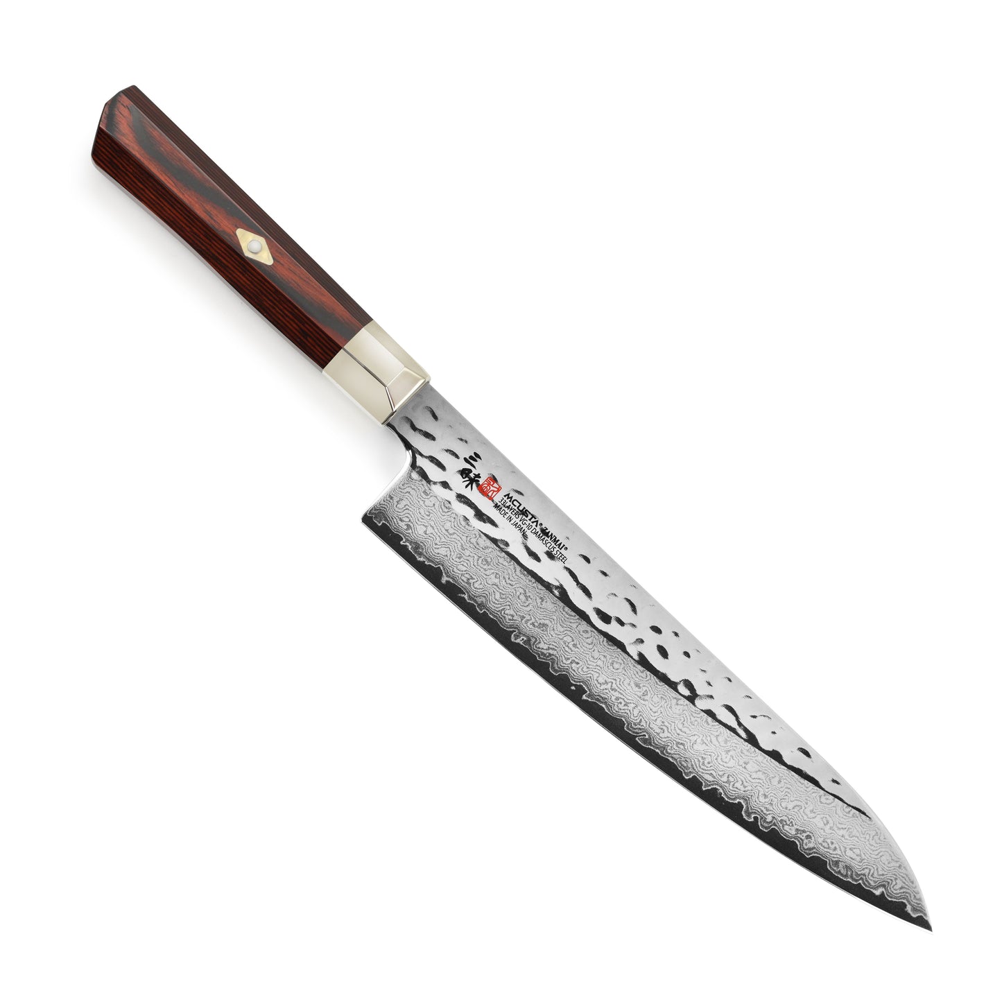 Zanmai Supreme Hammered 8.25" Gyuto