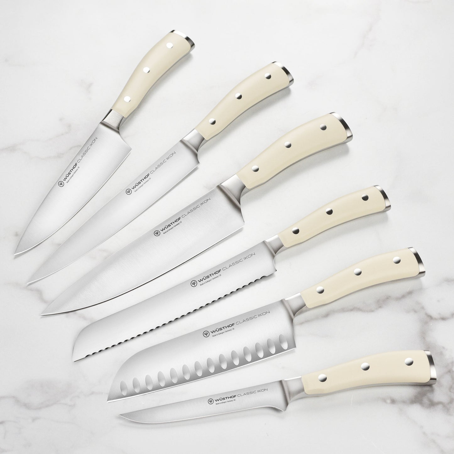 Wusthof Classic Ikon Creme 23 Piece Knife Block Set