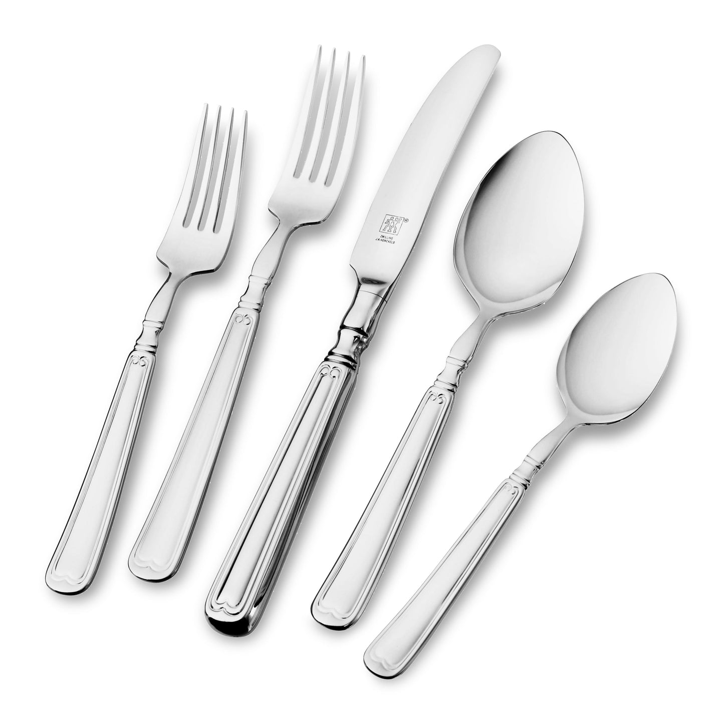 Zwilling Vintage 45 Piece Stainless Steel Flatware Set